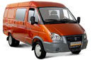 ГАЗ-2705.Автомобиль-фургон с двухдверным металлическим кузовом для перевозки багажа со сдвижной боковой и задними распашными дверями.